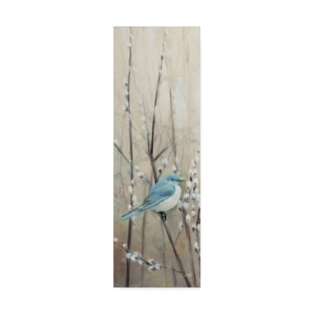 Julia Purinton 'Pretty Birds Neutral Ii' Canvas Art,10x32